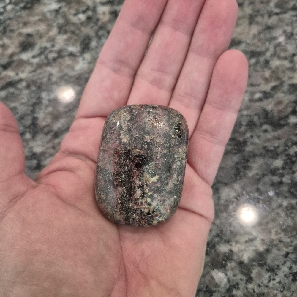 Natural Llanite Jasper Que Serra Palm Stone #3 New - Picture 9 of 10